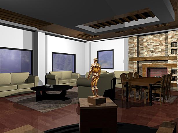 Interior of a villa