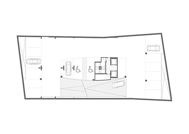 Basements 2, 3 and 4.