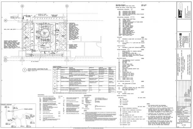 CNN Newsstand Ceiling Plan