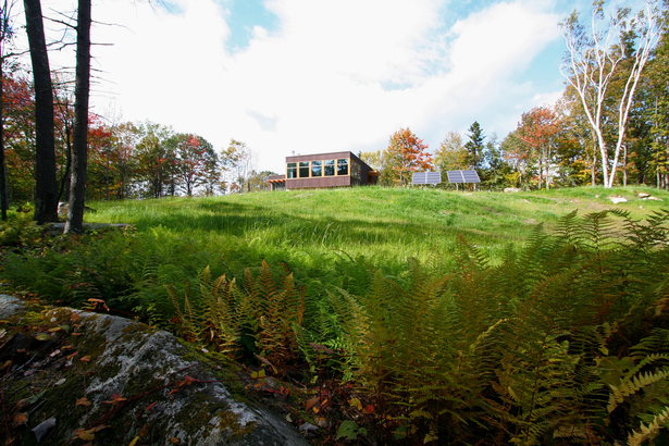 Vermont Cabin exterior, © RES4