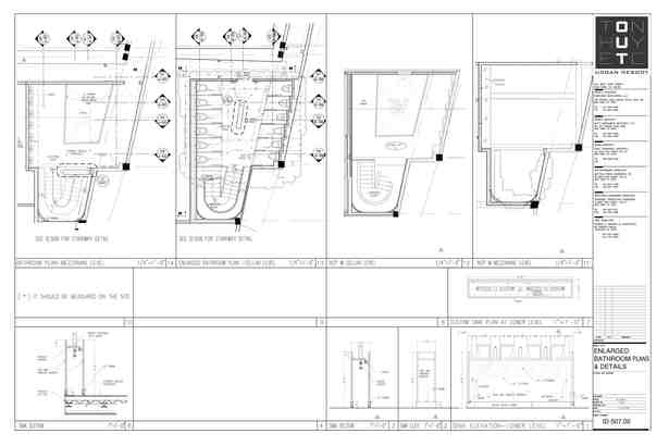 Bathroom details - My sample drafting