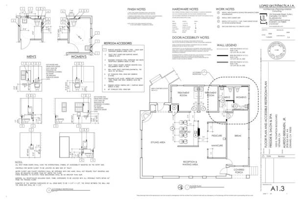 Floor Plan and Accessibility Details
