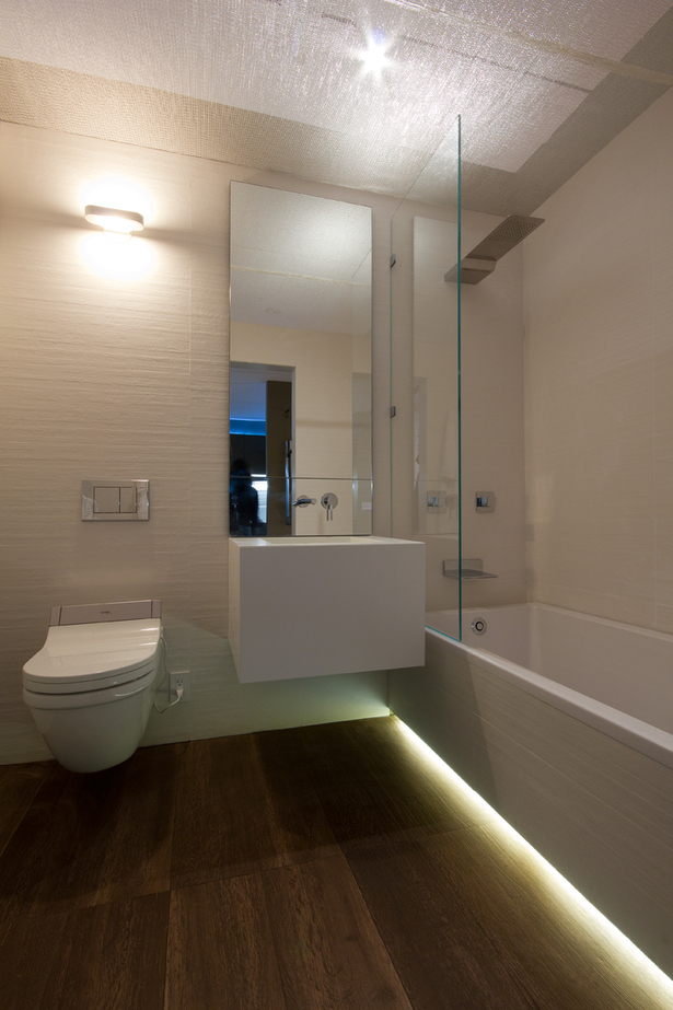 GLAM Bathroom for the full-scale 325-square-foot micro-apartment in the Making Room Exhibition at The Museum of the City of New York