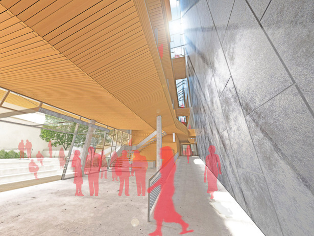 Interior Void/Theater Lobby