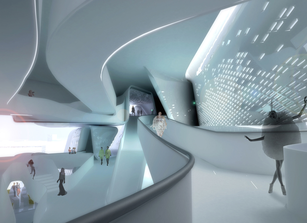 Interior ramps