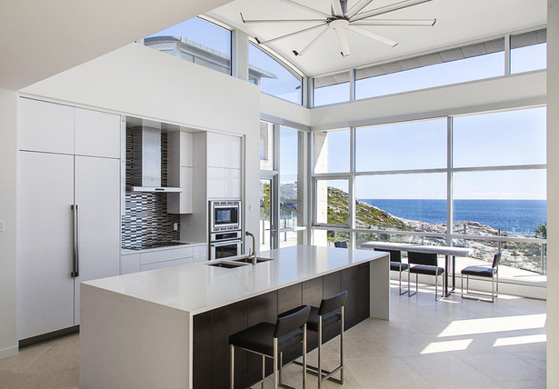Kitchen and View