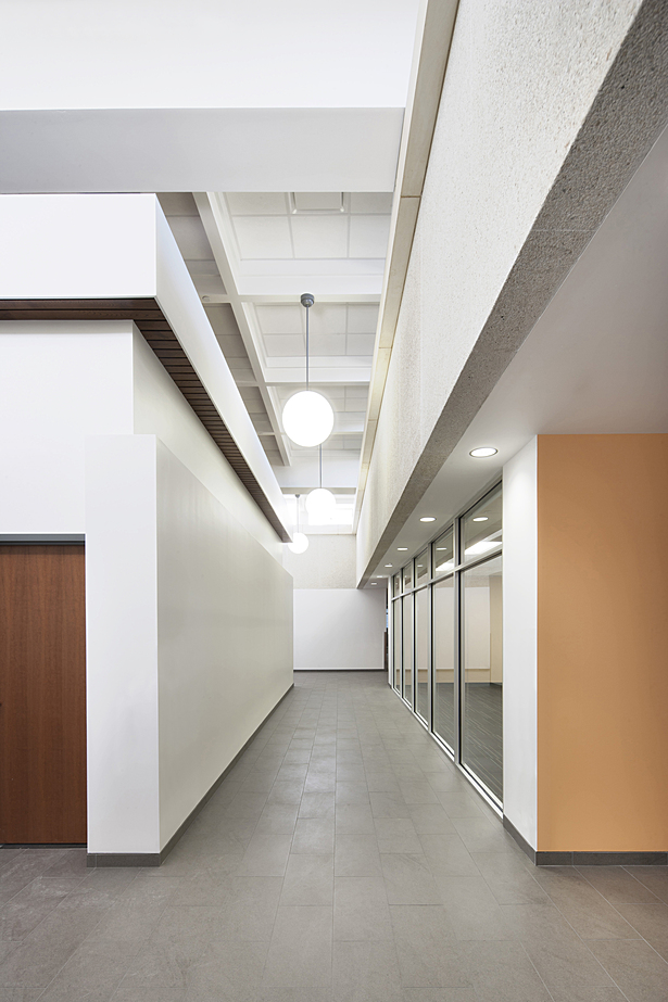 new 4th floor main circulation