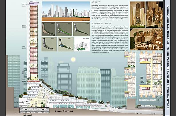 1st Semester Masters Project - Passivhaus Skyscraper