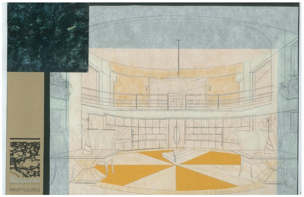 Dining Room | Interior Hand-Sketch