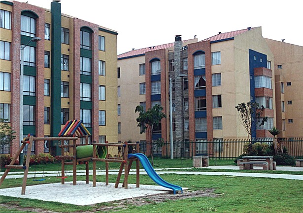 Typical apartment building