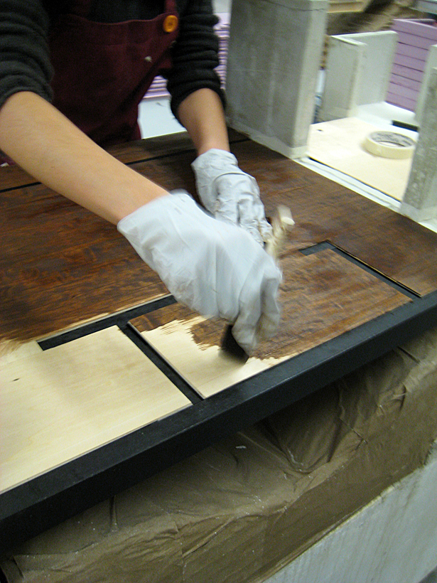 Finishes_Staining Wood Floor