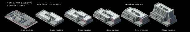 Floor Plan Axonometric