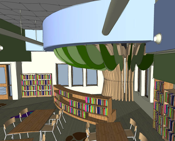 Story Time Tree Sketch