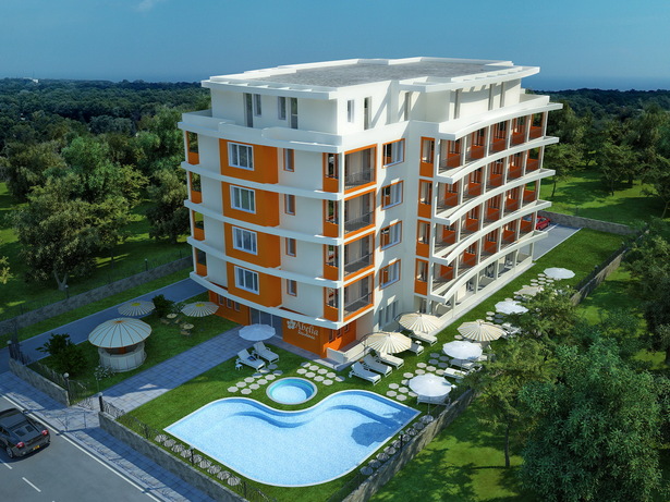 Complex of Holiday Apartments Abelia Residence - visualization