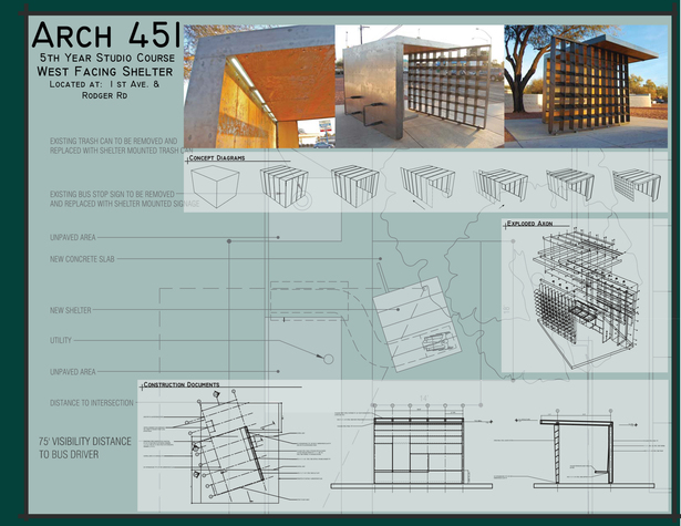 West Facing Shelter: Photos, Concept, and Construction Documents