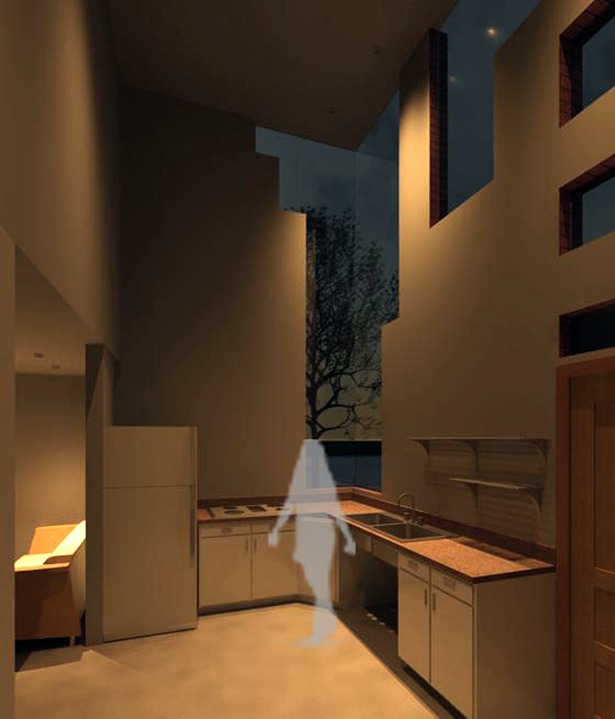 Ground Level Kitchen