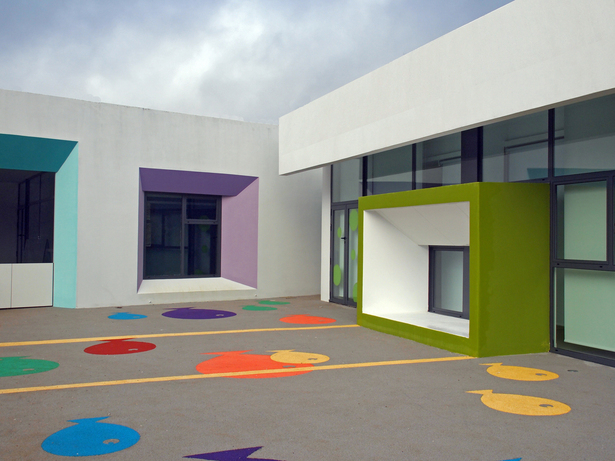 Nursery School in Curtis, A Coruña (Spain) NAOS ARCHITECTURE