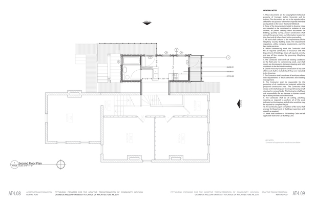 second floor plan