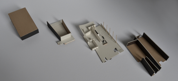 Maquette of the Auditorium (split in parts)