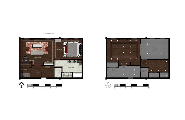 Guest Suite Plan and RCP