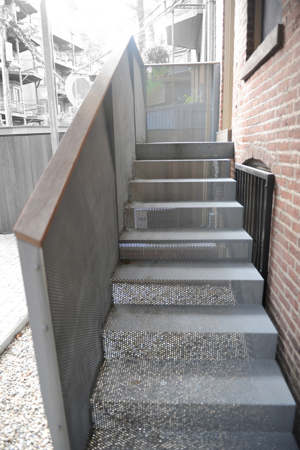 View of Stair at Rear 