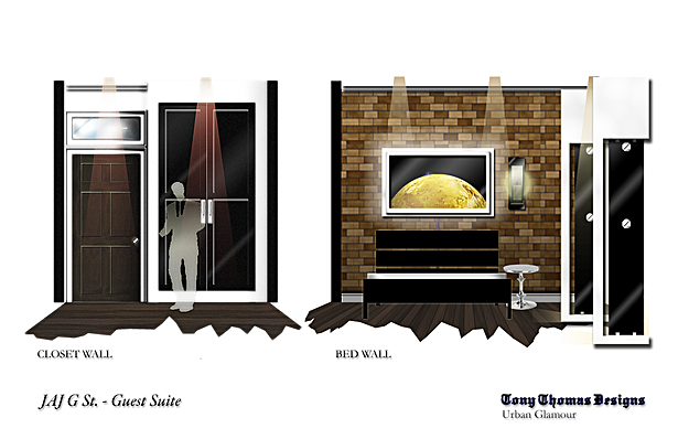 GUEST SUITE ELEVATIONS