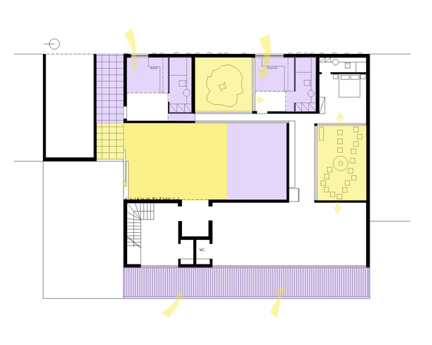 Natural Lighting (Summer) Graphic Diagram
