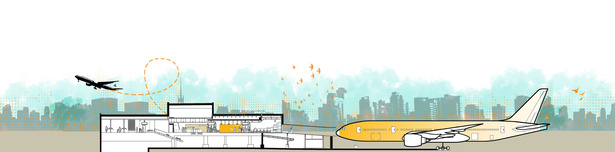Airport Gate/ Concourse section