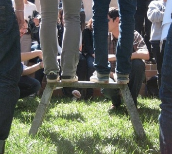 Me, on the left, and Julio on the right