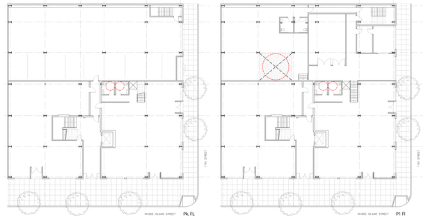 Pk + P1 floors
