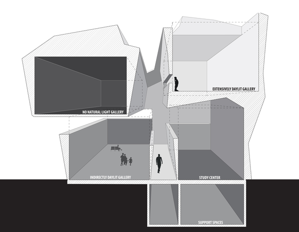 building section (AutoCAD, Adobe Illustrator)