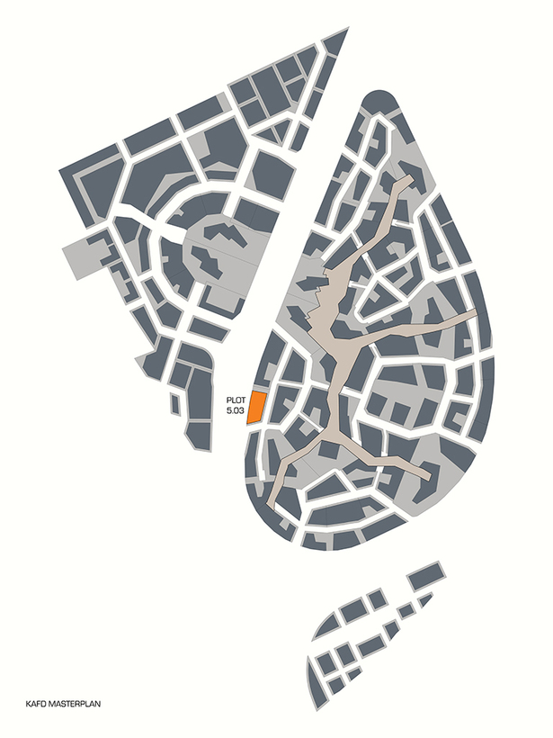 KAFD masterplan