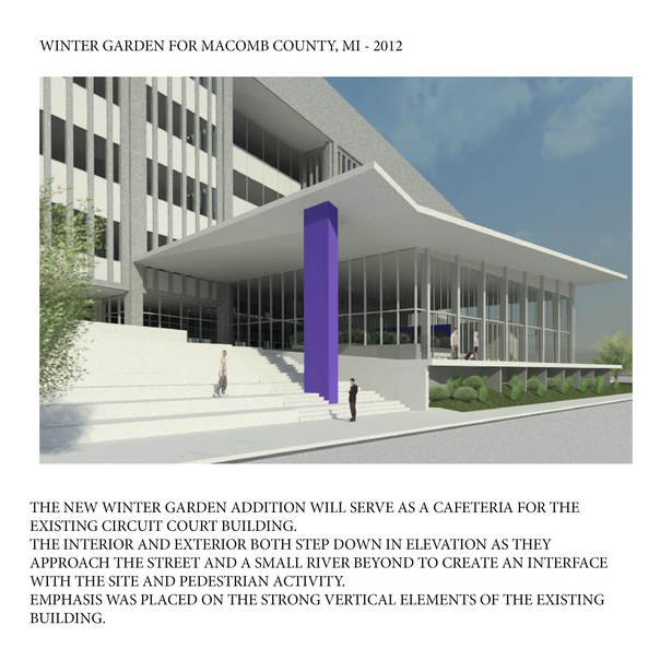 Winter Garden for Macomb County MI, Still Under Development