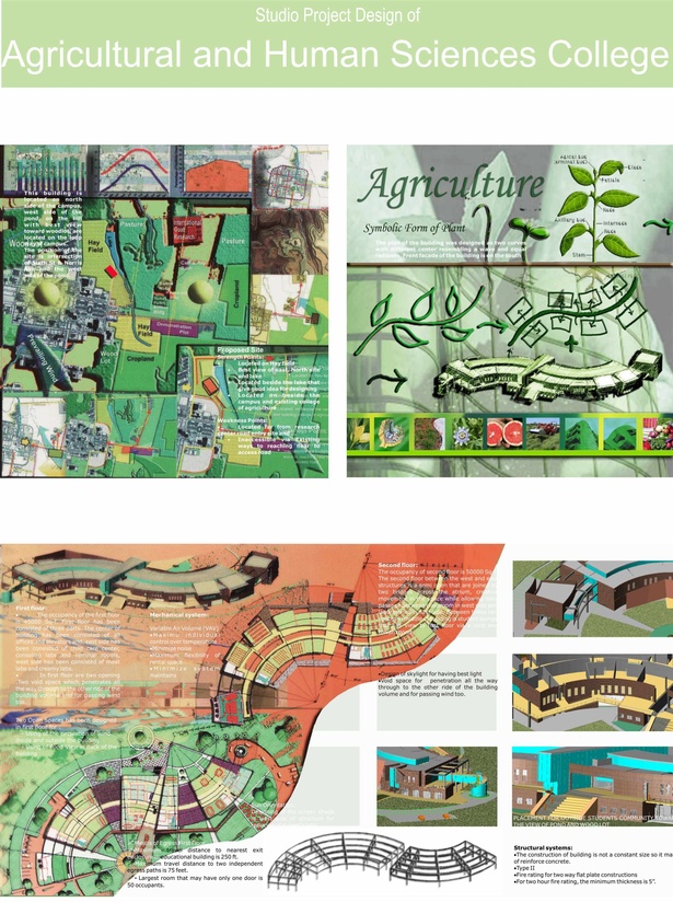 Design of Agricultural Collage