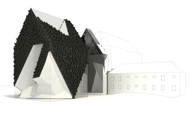 Library in Bressanone, Italia. Competitions.