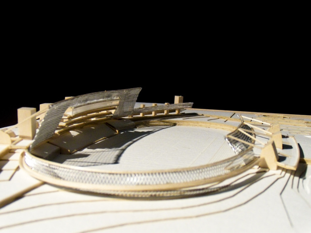 Inverted Stadium. Study Model. Final Iteration.