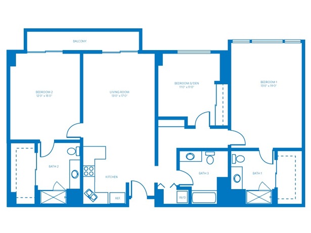 3 Bedroom 2 Bath