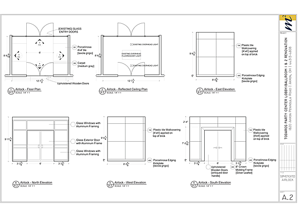 Airlock Plans/Elevations