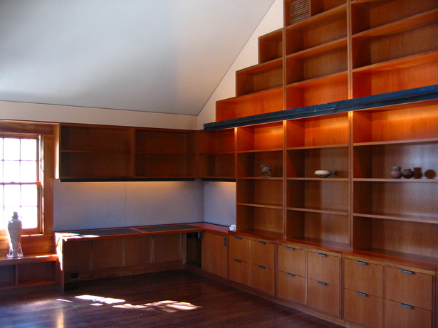 Desk and Shelves