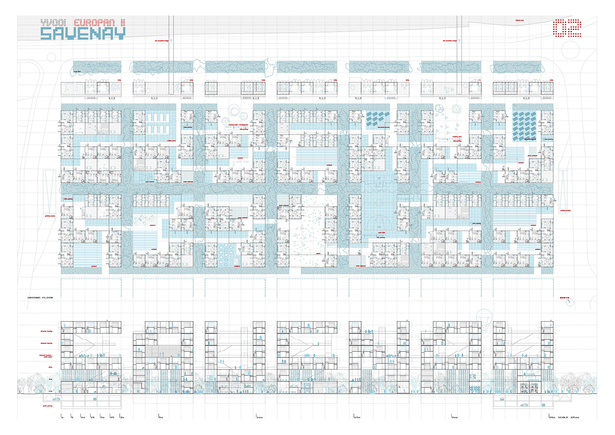 plan + section