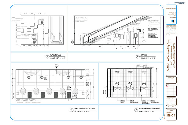 EL-01 Interior Elevations + Details