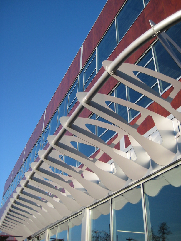Solar shade detail
