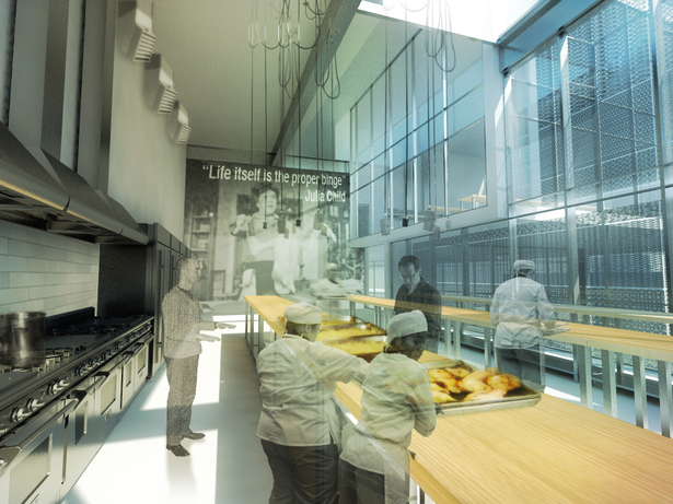 teaching kitchen/classroom