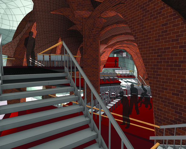Interior View of Stage and Seating