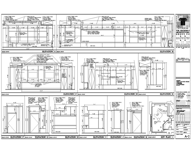 Walls elevations