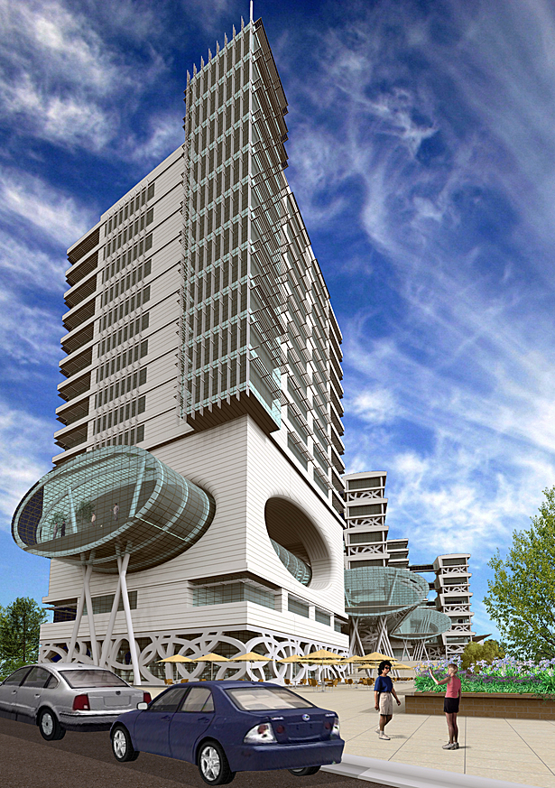 US senate office proposal tower 1