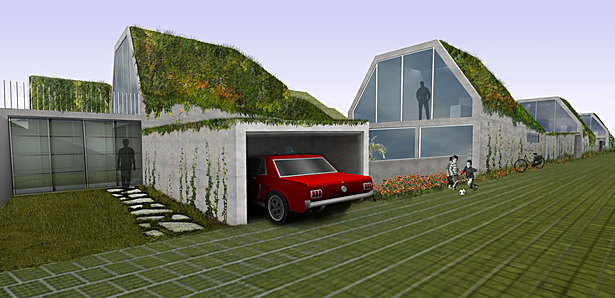 High density sub-urban housing
