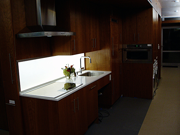 Illuminated Backsplash