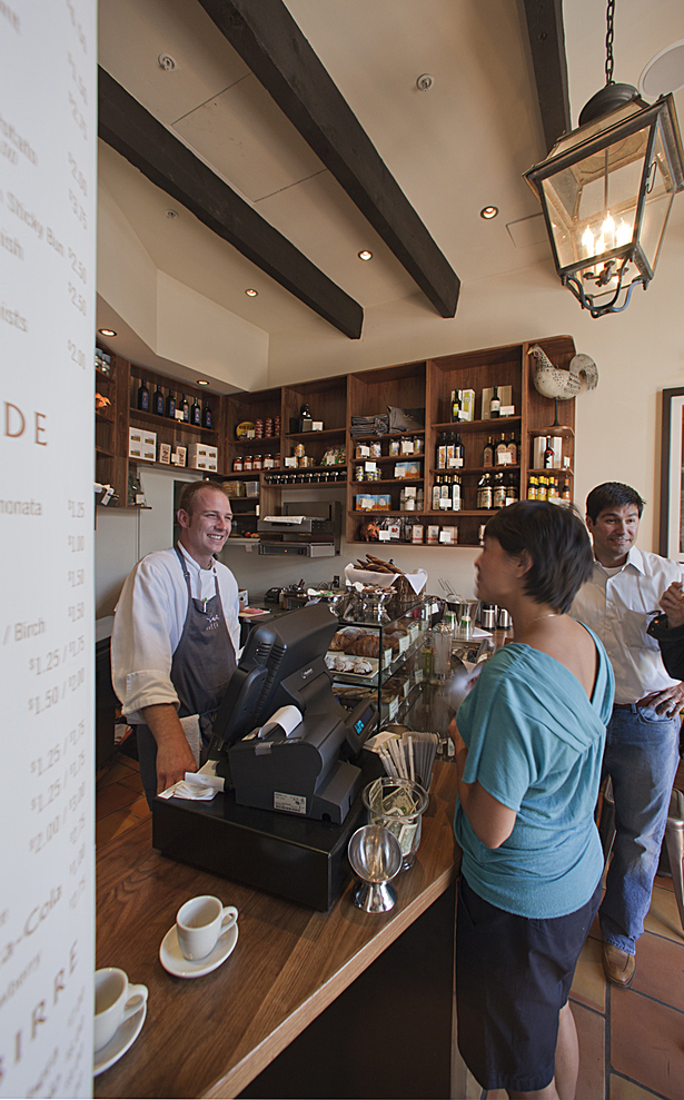 Caffe Interior Point of Sale