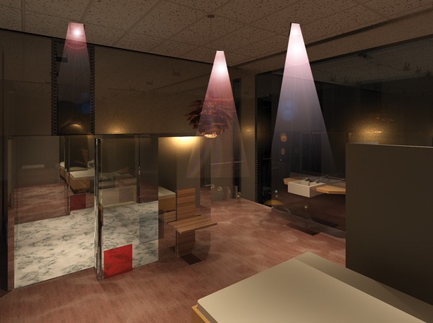Artist studio bedroom design 